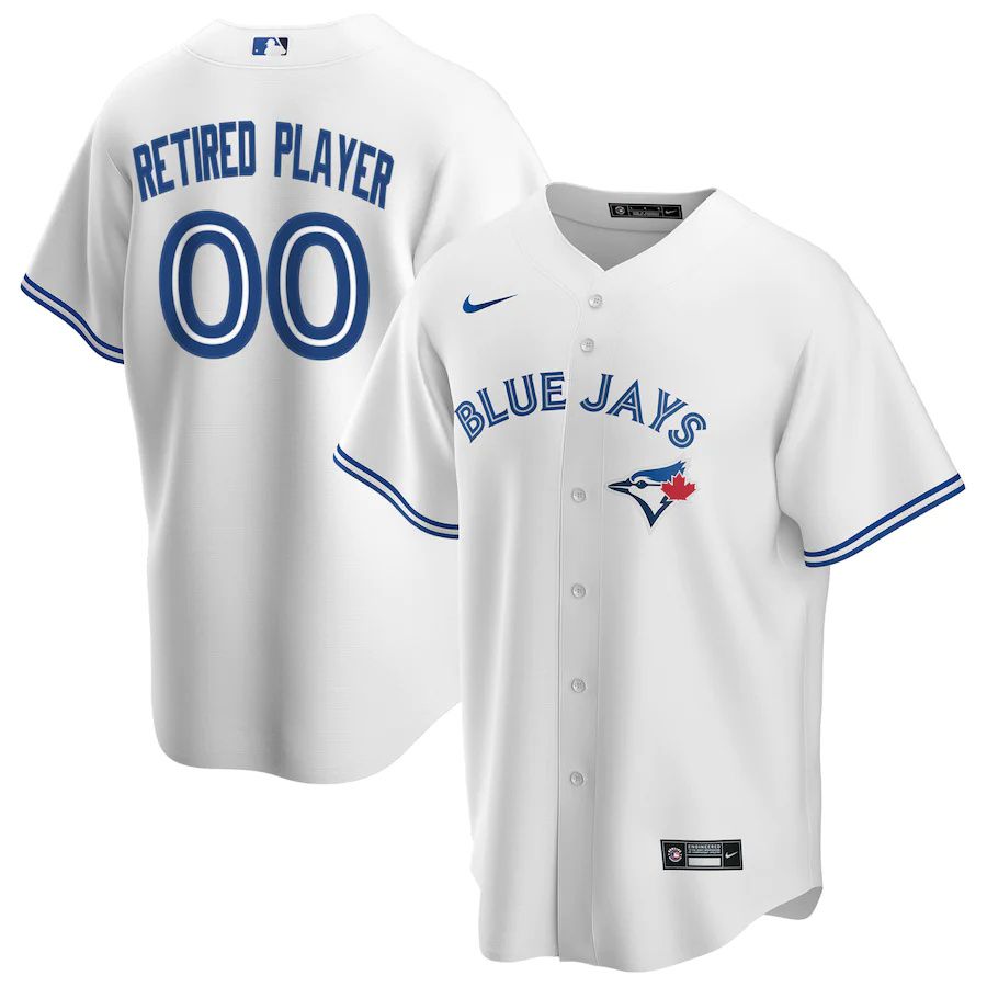 Mens Toronto Blue Jays Nike White Home Pick-A-Player Retired Roster Replica MLB Jerseys